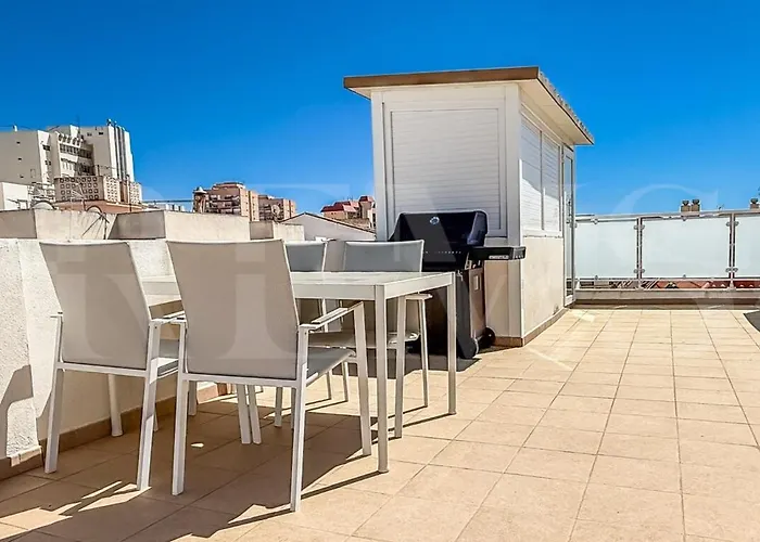 Chic Gem Rooftop Terrace With Bbq Rems Fuengirola